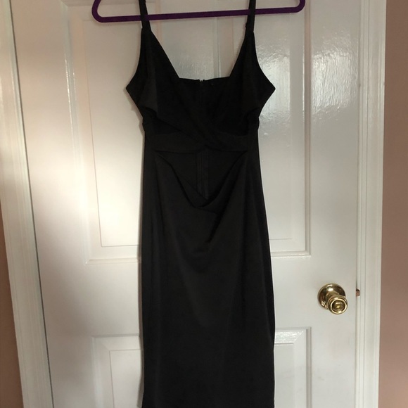 Cross-cross Black bodycon dress - Picture 4 of 4